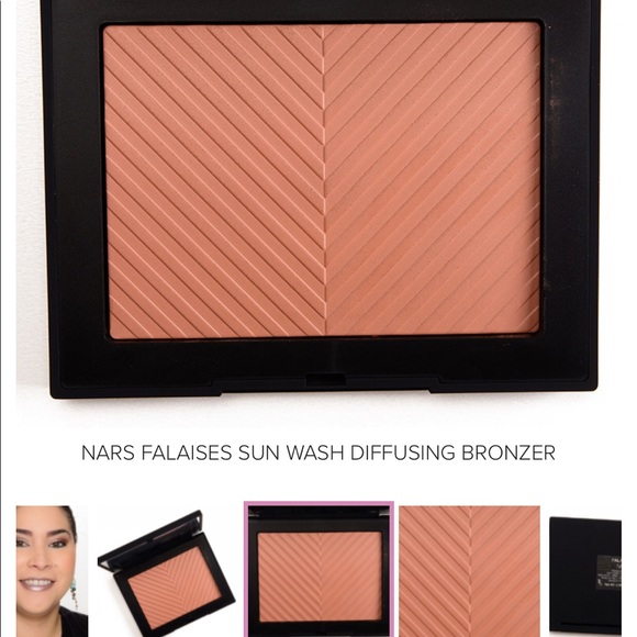 NWOT NARS FALAISES SUNWASH DIFFUSING BRONZER - Picture 2 of 3